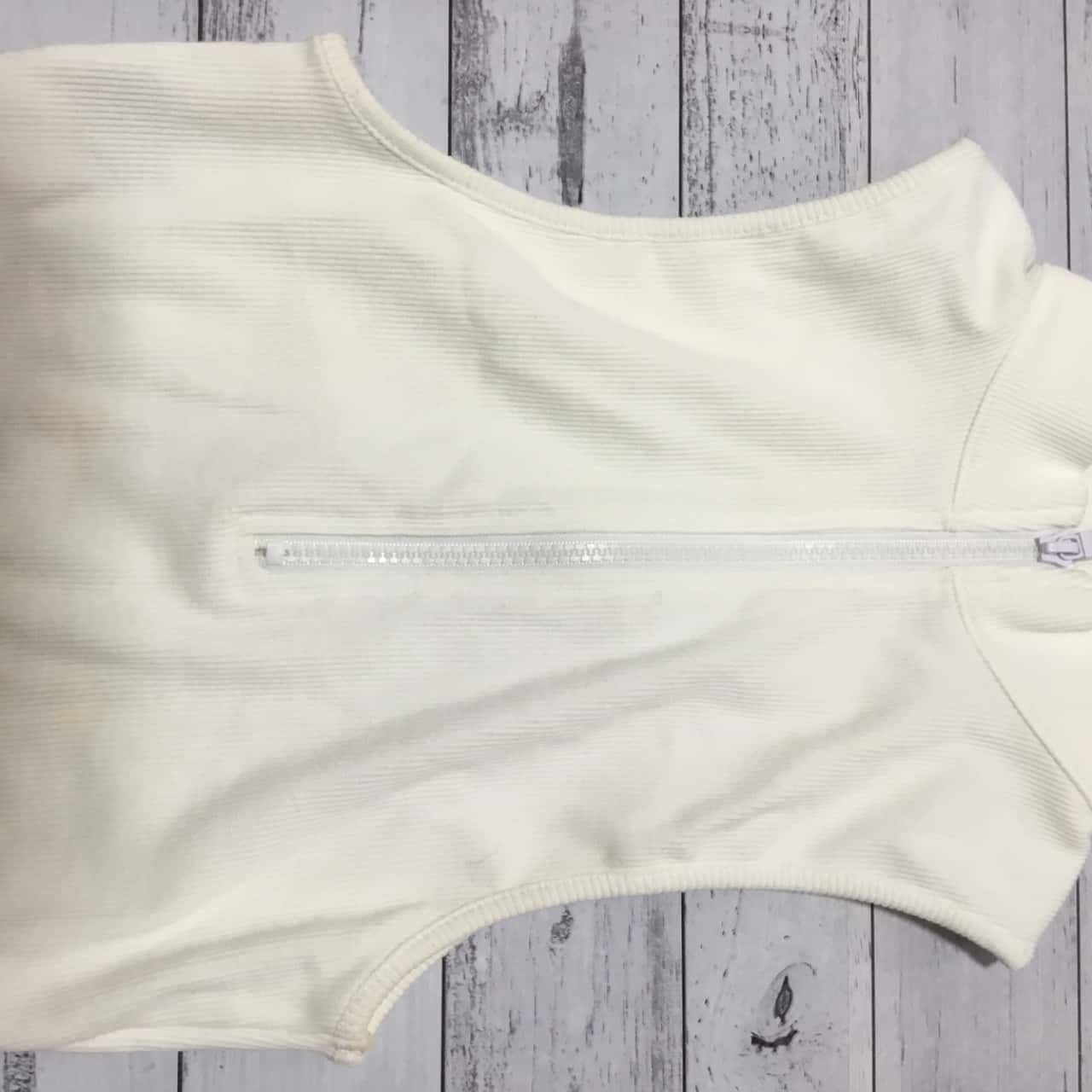 Zo Cropped Tank Whiteout Lilac