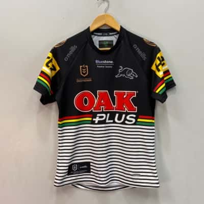 NRL Penrith Panthers 2022 Premiership Womens  Size 10 Jersey 