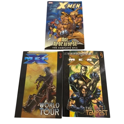 Lot of 3 X-Men Comic books