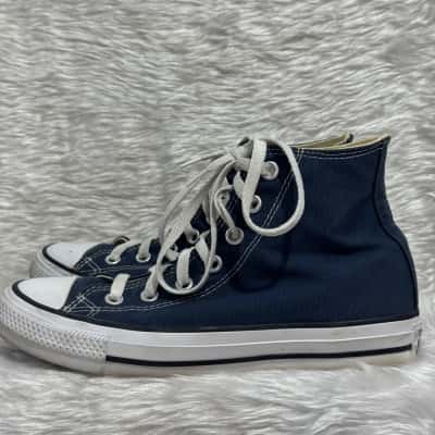  Unisex  Size 5 Blue / Red / White high top sneakers 