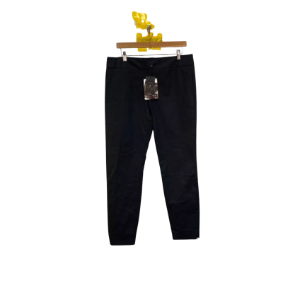 Cue Womens  Size 14 Straight Leg Pants Black  