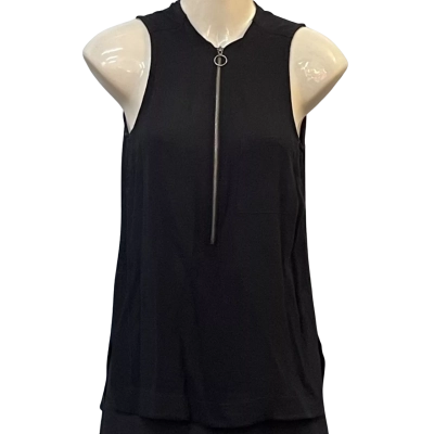 Witchery Womens  Size XXS Sleeveless Top Black  