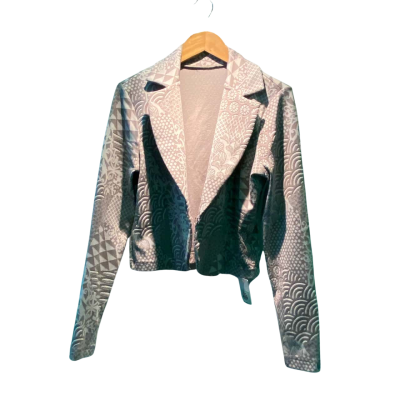 Metalicus Womens  Size One Size Winter Jacket Grey / Pattern 