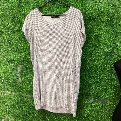 Sportscraft Womens  Size 12 Casual Dress white / black