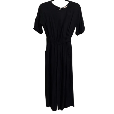 Gorman Womens  Size 6 Short Sleeve Jumpsuit Black  