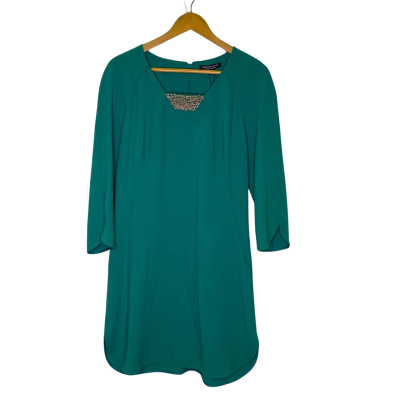 Jayson Brunsdon Womens  Size 10 Midi Dress Green 