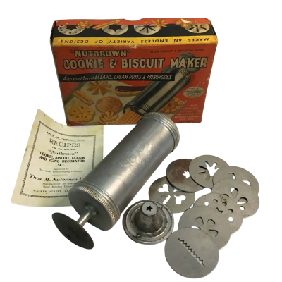 Nutbrown Cookie & Biscuit Maker 1950s