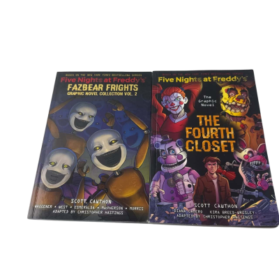 2x five nights at Freddy’s books