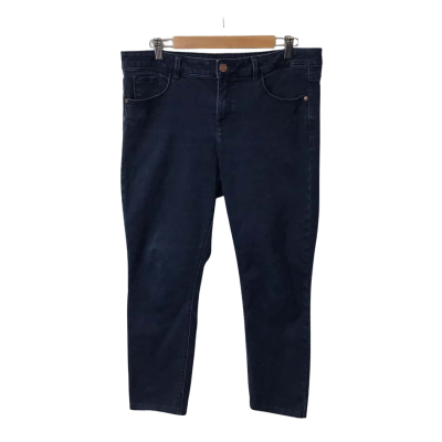 Diana Ferrari Womens Size 16 Dark Blue Straight Leg Jeans 