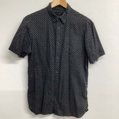 All Saints Mens  Size XS Short Sleeve Shirt VGUC