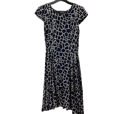 Regatta Womens  Size 8 Casual Dress Blue / White D