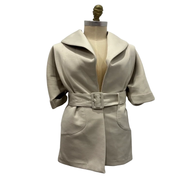 NEW Sheike Womens  Size XS Coat Off White 
