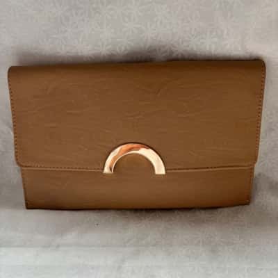 Colette Hayman  Women’s Clutch with gold long strap option *NEVER USED 