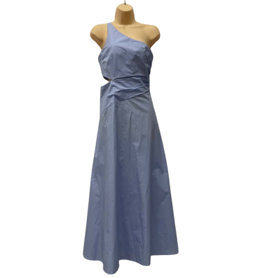 Kookai Womens  Size 38 Midi Dress Blue 