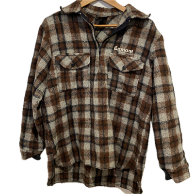  Egmont Showerproofed Unisex Top Size L Black  / Brown / Checked / Grey / Multicoloured 