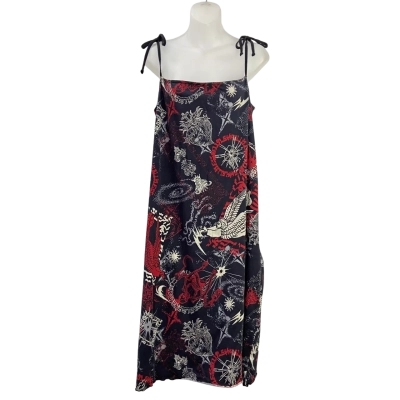 Black Friday - Womens Dress - Size 14 - Black / Red / White 
