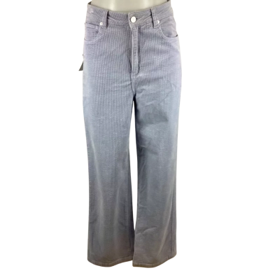 Abrand Jeans A 94 High & Wide Cord - Dusty Blue Size 28|AUS 10