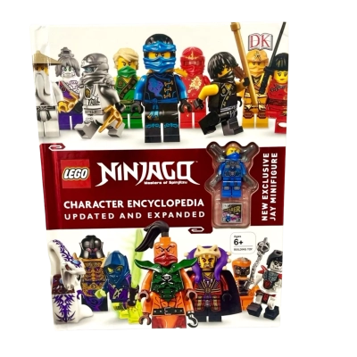LEGO NINJAGO Character Encyclopedia Updated & Expanded – Exclusive Jay Minifigure