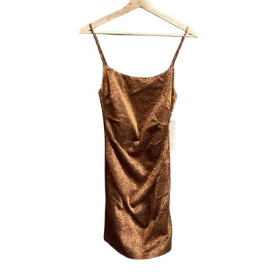 BNWT Bec & Bridge Bronze Baby Mini Dress Size 8