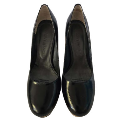 Tony Bianco Womens Size 6 Black  Patent Leather Shoes