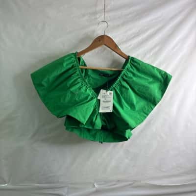 Zara Womens  Size XS Green 