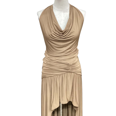 Meshki Womens  Size S Mini Dress Brown 