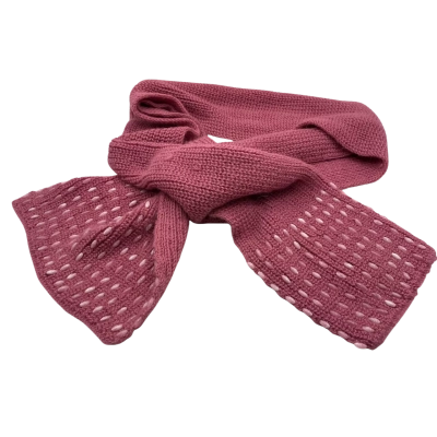  Womens  Size One Size Scarf Pink  with Beaded Panels At Ends 190 x 30 cm