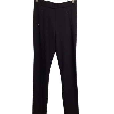 Sportscraft Womens  Size 8 Black Stretch Pants with Elastic Waist