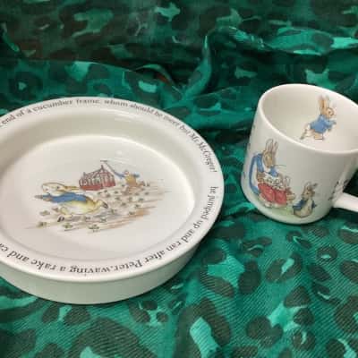 Wedgwood Peter Rabbit Bowl and Cup