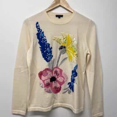 Escada Womens  Size M Crew Neck Jumper