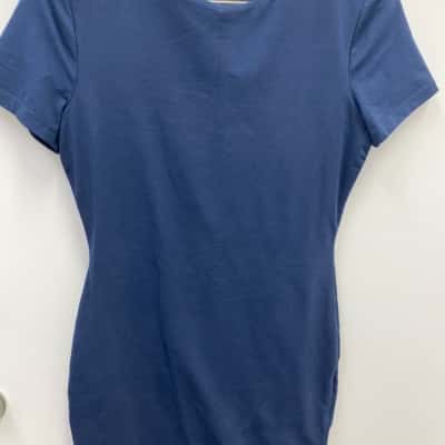 Kookai Womens  Size 40 Shirt Dress Navy Blue 