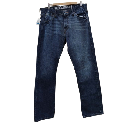 Nautica Mens Size 36 Straight Leg Jeans Blue (2)