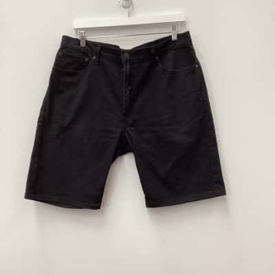 Levi Strauss & Co. Mens  Size 38 Denim Shorts Black  