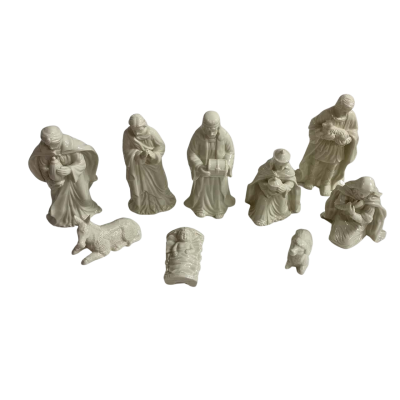Mikasa Fine China Porcelain Nativity 9 Piece Set 