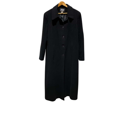 Trench Coat Black Womens Size 18 