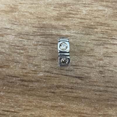 Pandora Trinity Northern Lights CZ Spacer Bead Charm