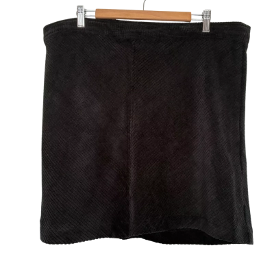 SASS Size 20 Black Dahna Skirt
