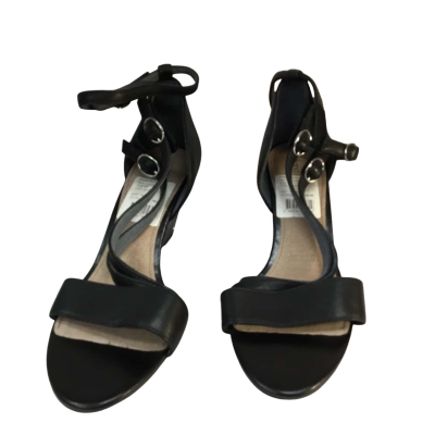 Diana Ferrari Black Sandals Size 10