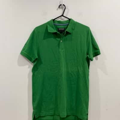 Country Road Mens  Size S Polo Shirt Green 