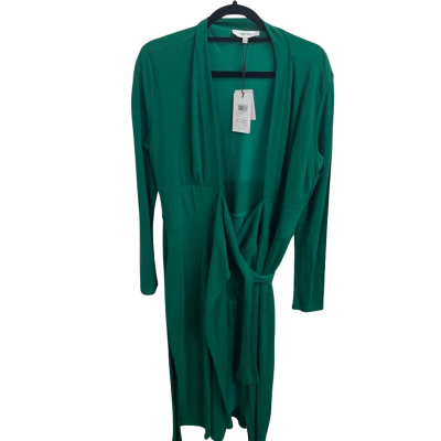 NEW Reiss Womens  Size 12 Midi Dress Green 