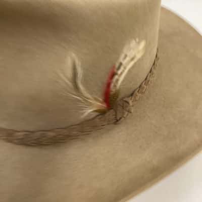 Akubra Mens  Size 55 Hat Beige hat