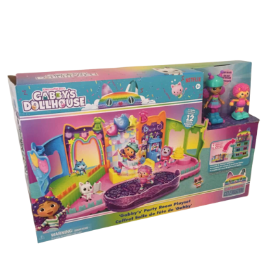 Gabby’s Dollhouse Celebration Rooftop Roller Party Playset.  SR