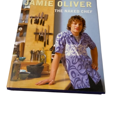 Jamie Oliver The Naked Chef Signed Book