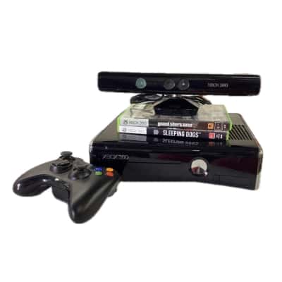 Xbox 360 S Console, Accessories and Games Working