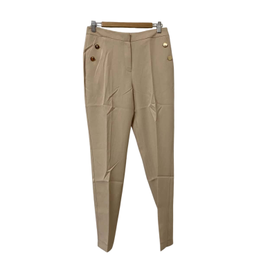 Liz Jordan Womens  Size 8 Straight Leg Pants Champagne BNWT