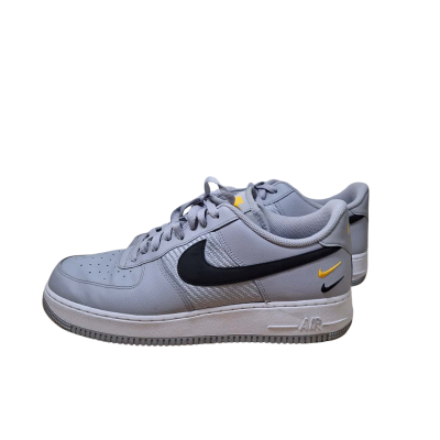 Nike Air Force 1 '07 Double Swoosh Wolf Grey Sneakers  -size US 12
