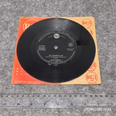 Let Yourself Go Elvis Presley Vinyl Singe 