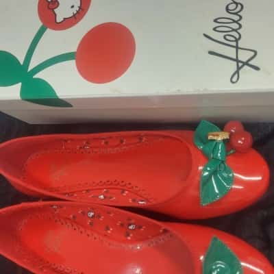 Hello Kitty Size 8.5 Red Shoes