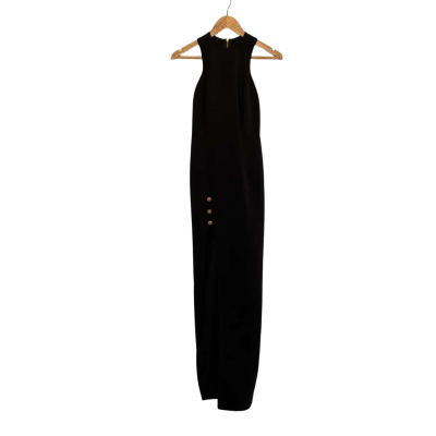 BNWT   ELLE ZEITOUNE  Size 6   Black  Halter Neck 