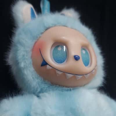 Labubu Doll - Soft Blue